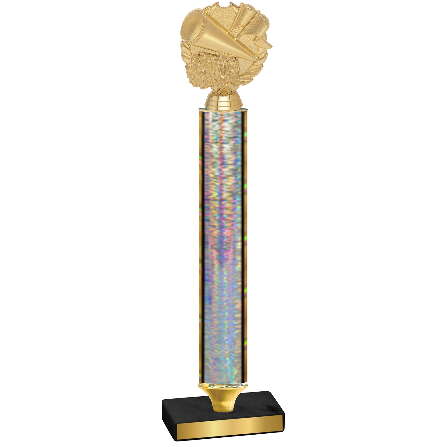 Value Silver Glacier Cheerleading Trophy
