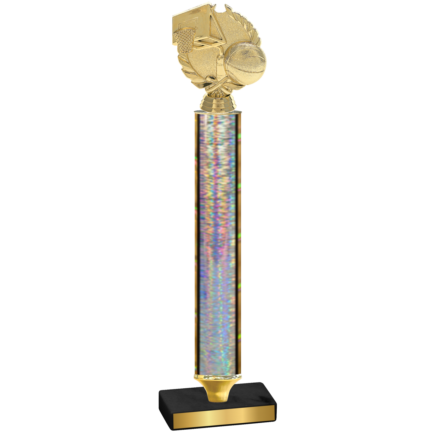 Value Silver Glacier Basketball Trophy
