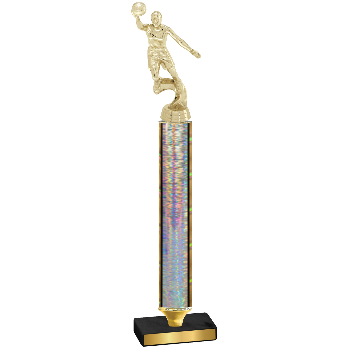 Value Silver Glacier Basketball Trophy