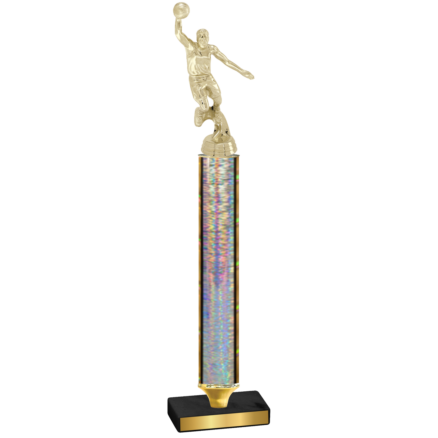 Value Silver Glacier Basketball Trophy