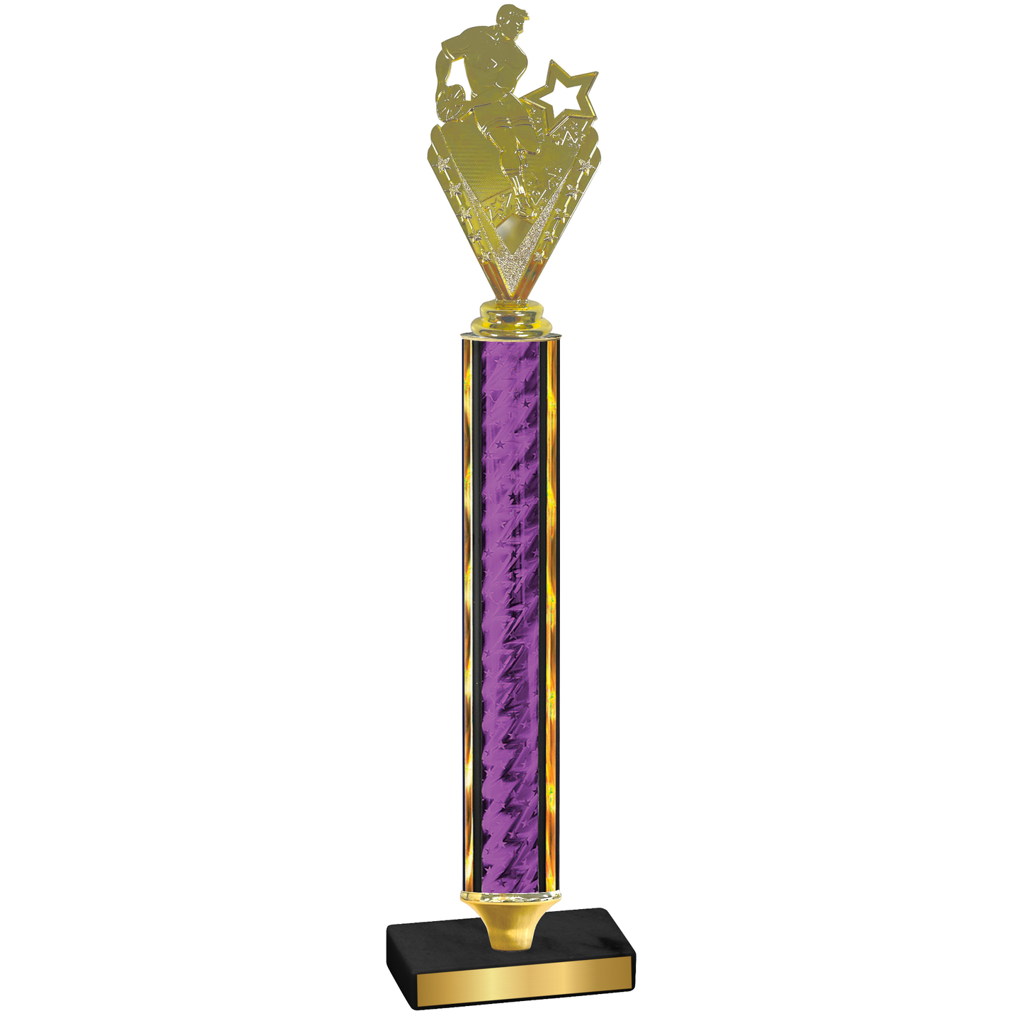 Value Purple Glacier Rugby Trophy
