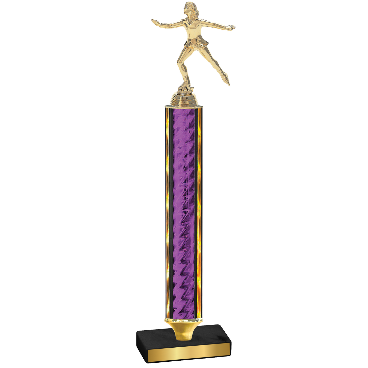 Value Purple Glacier Skater Trophy