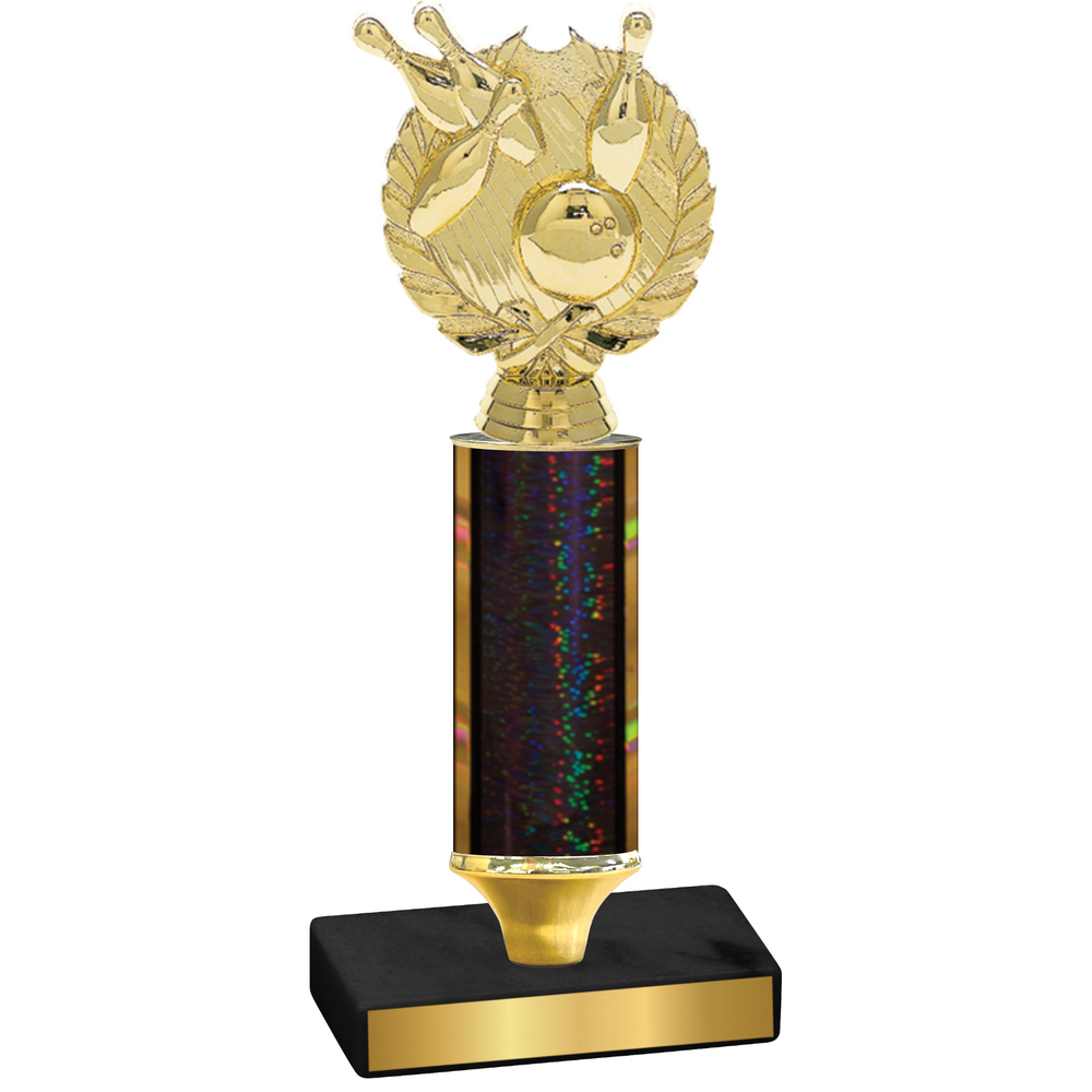 Value Black Glacier Bowling Trophy