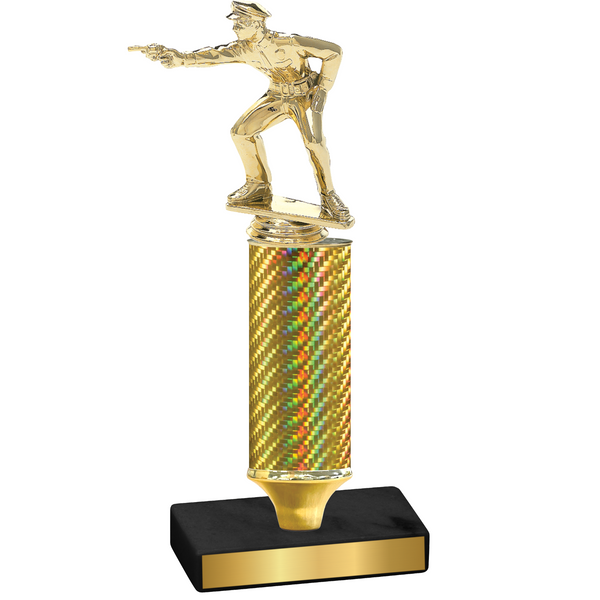 Value Gold Carbon Fiber Shooter Trophy