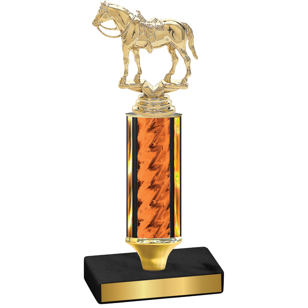 Value Orange Glacier Horses Trophy