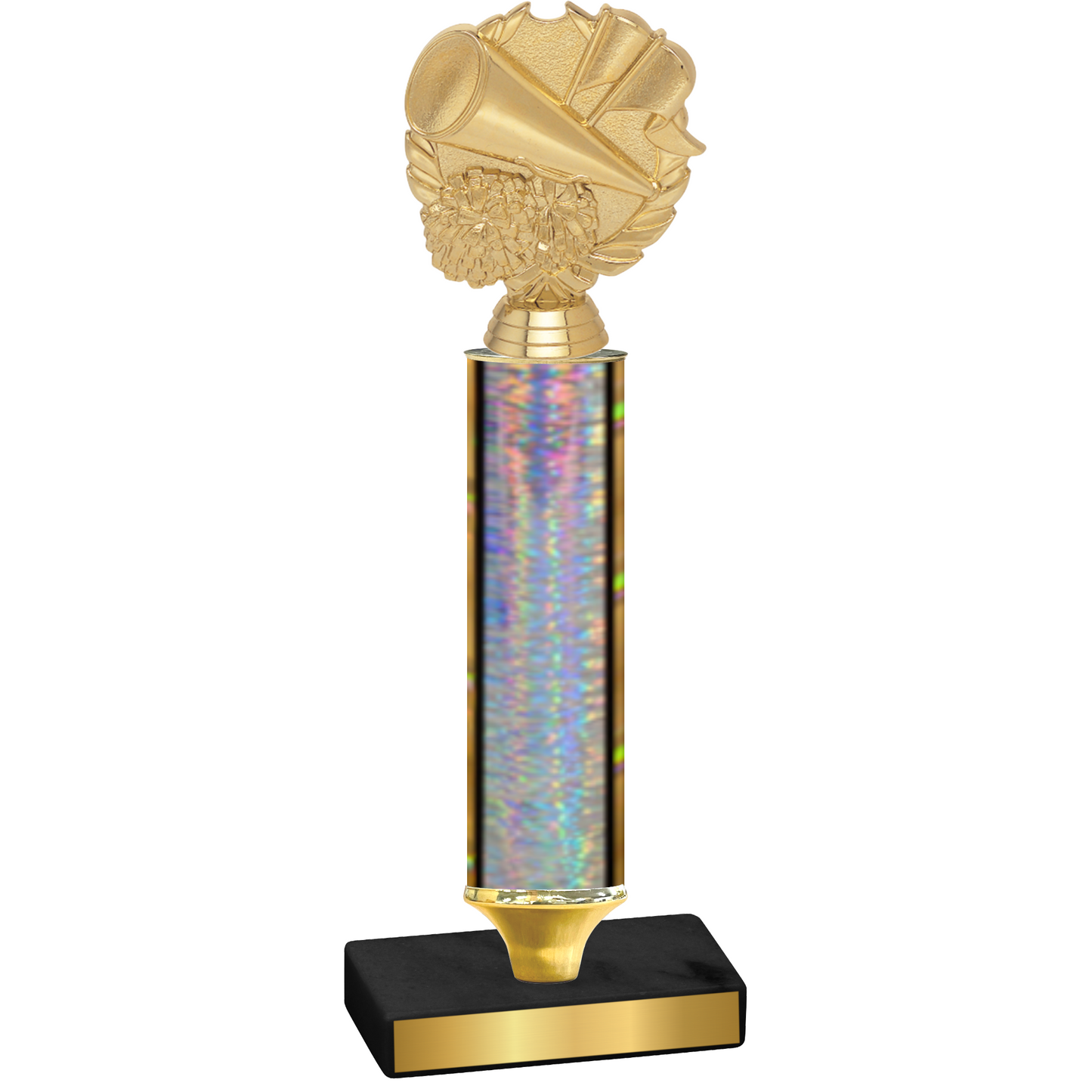 Value Silver Glacier Cheerleading Trophy
