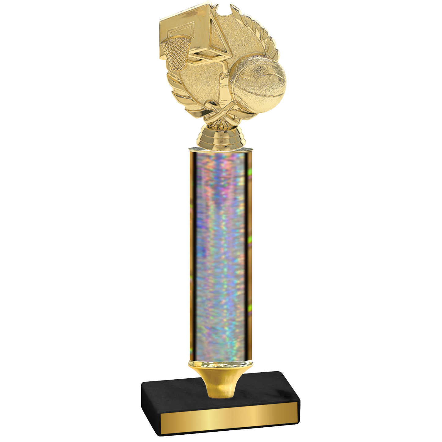 Value Silver Glacier Basketball Trophy