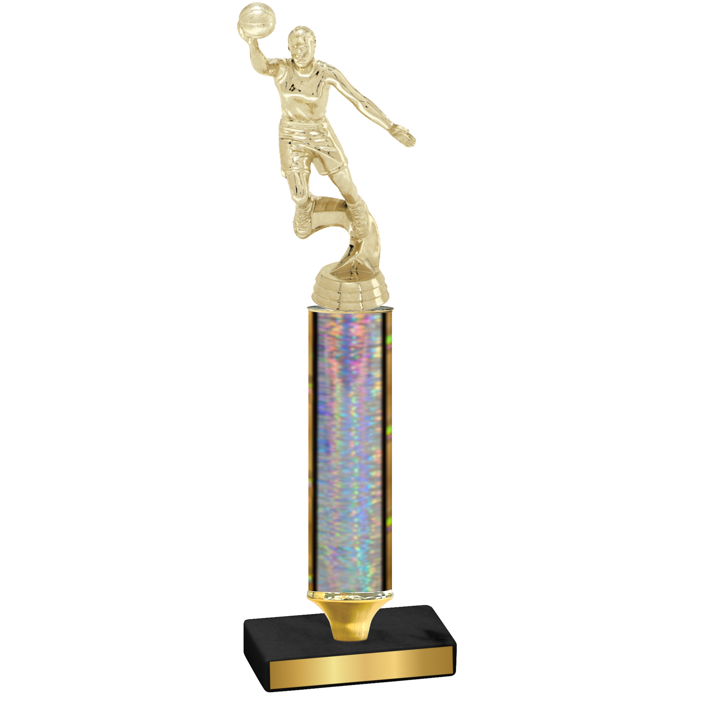 Value Silver Glacier Basketball Trophy