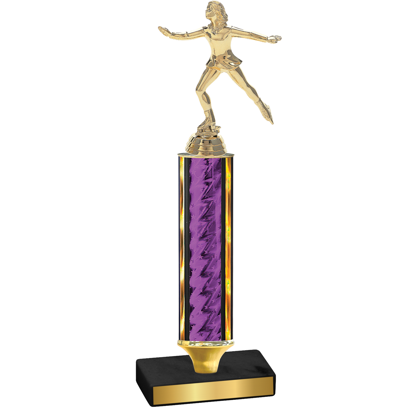 Value Purple Glacier Skater Trophy