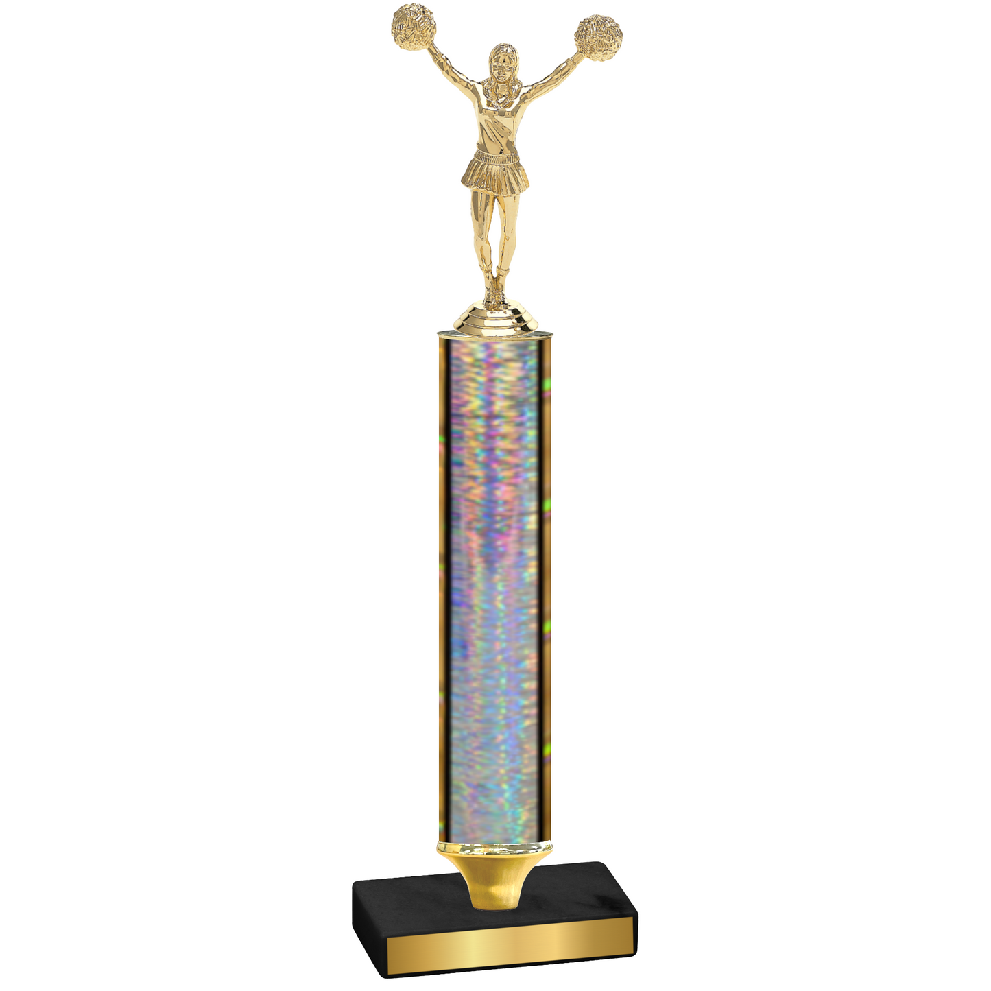 Value Silver Glacier Cheerleading Trophy
