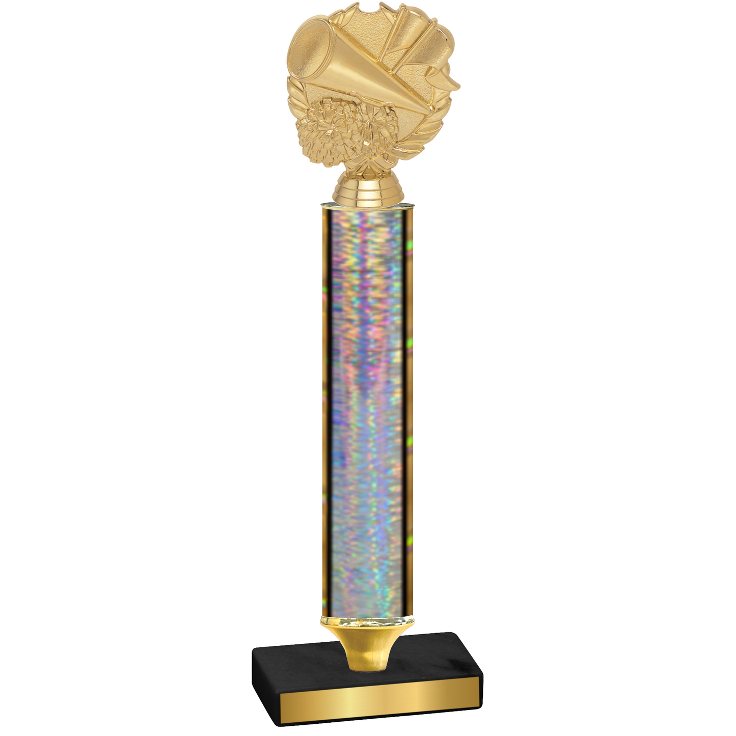 Value Silver Glacier Cheerleading Trophy