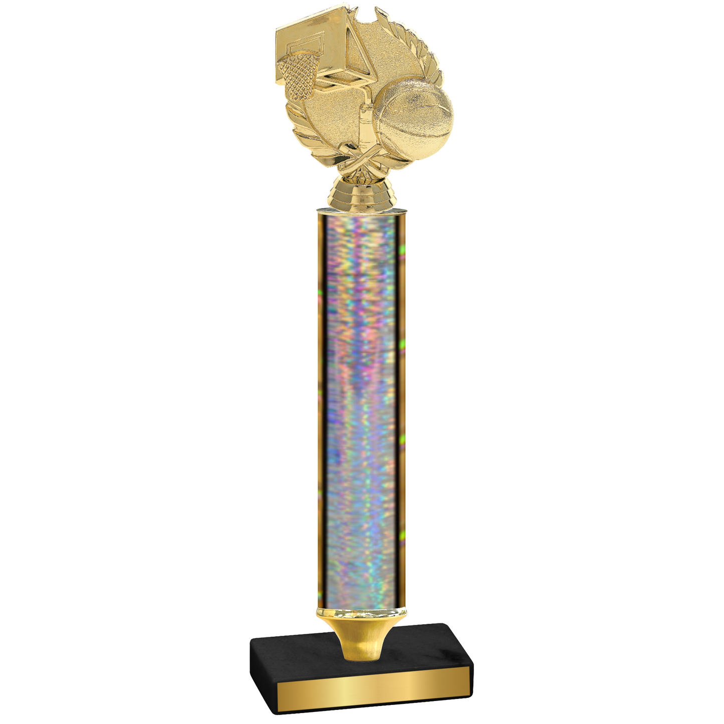 Value Silver Glacier Basketball Trophy