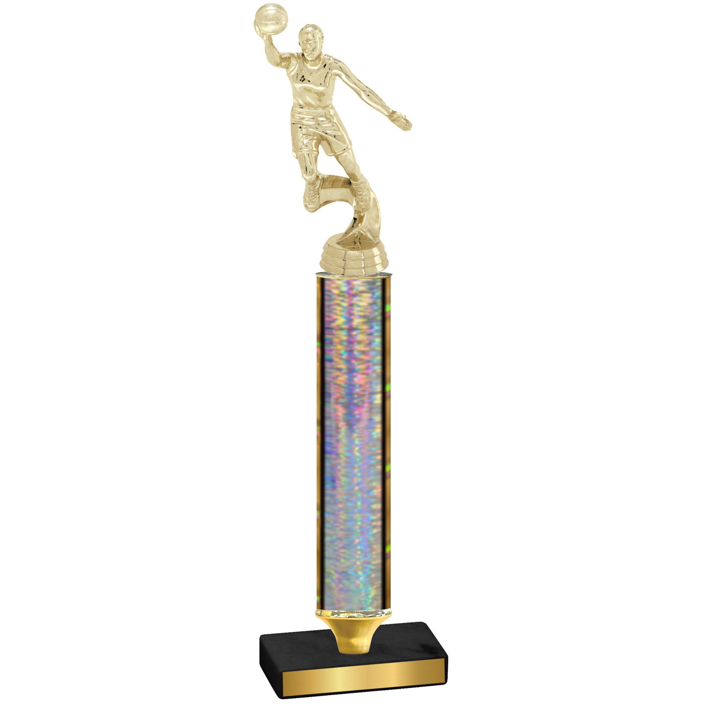 Value Silver Glacier Basketball Trophy