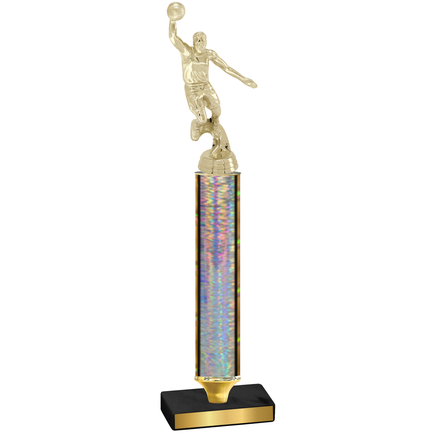 Value Silver Glacier Basketball Trophy