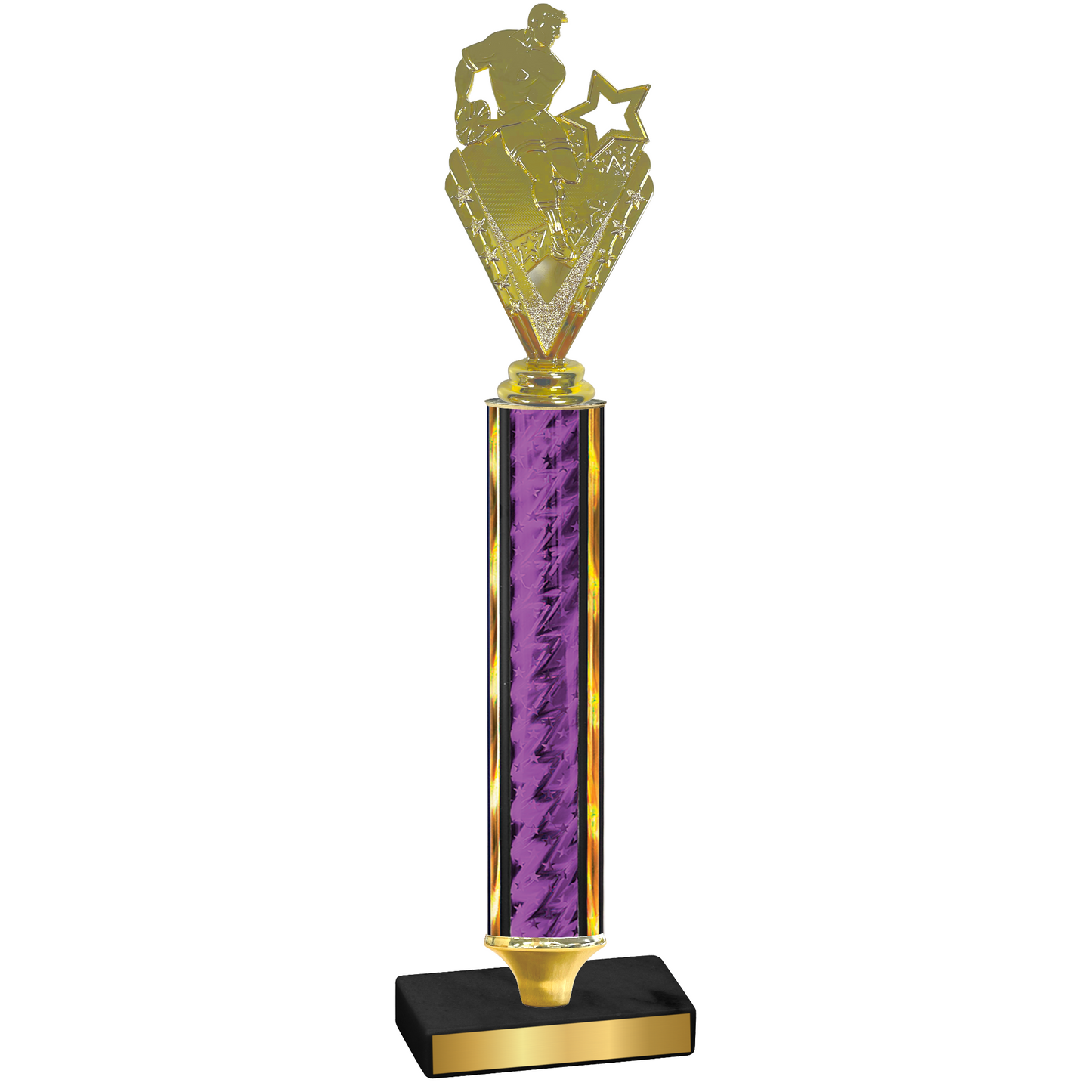 Value Purple Glacier Rugby Trophy