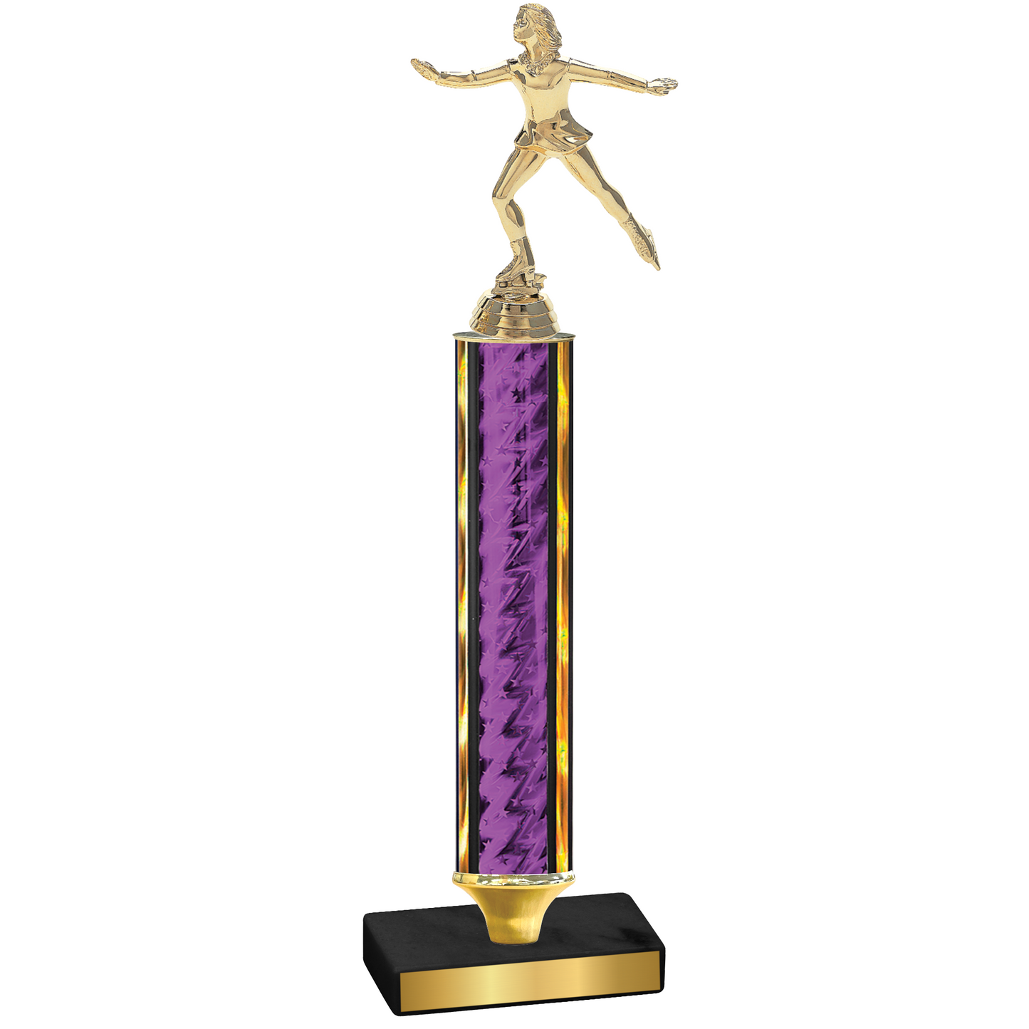 Value Purple Glacier Skater Trophy