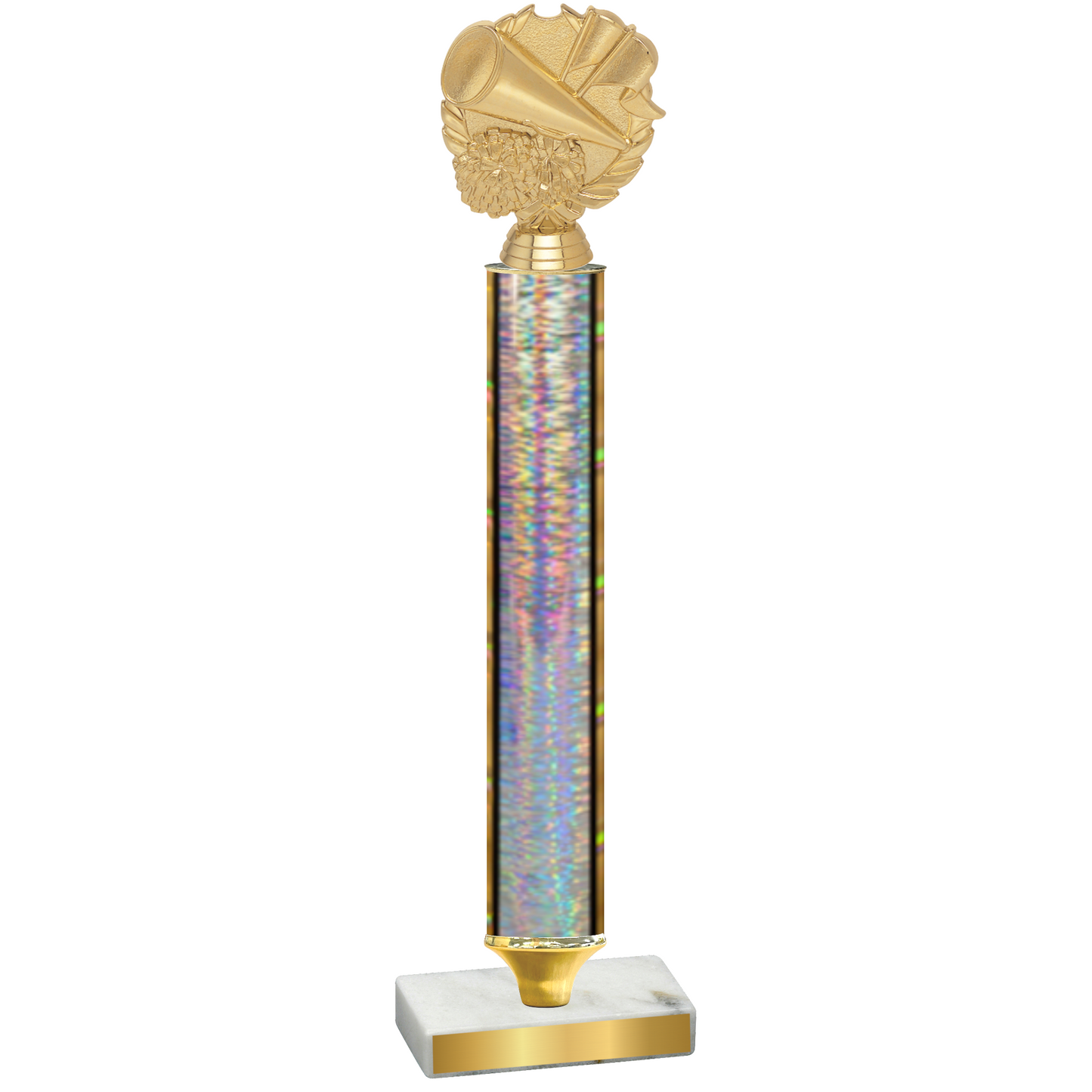 Value Silver Glacier Cheerleading Trophy
