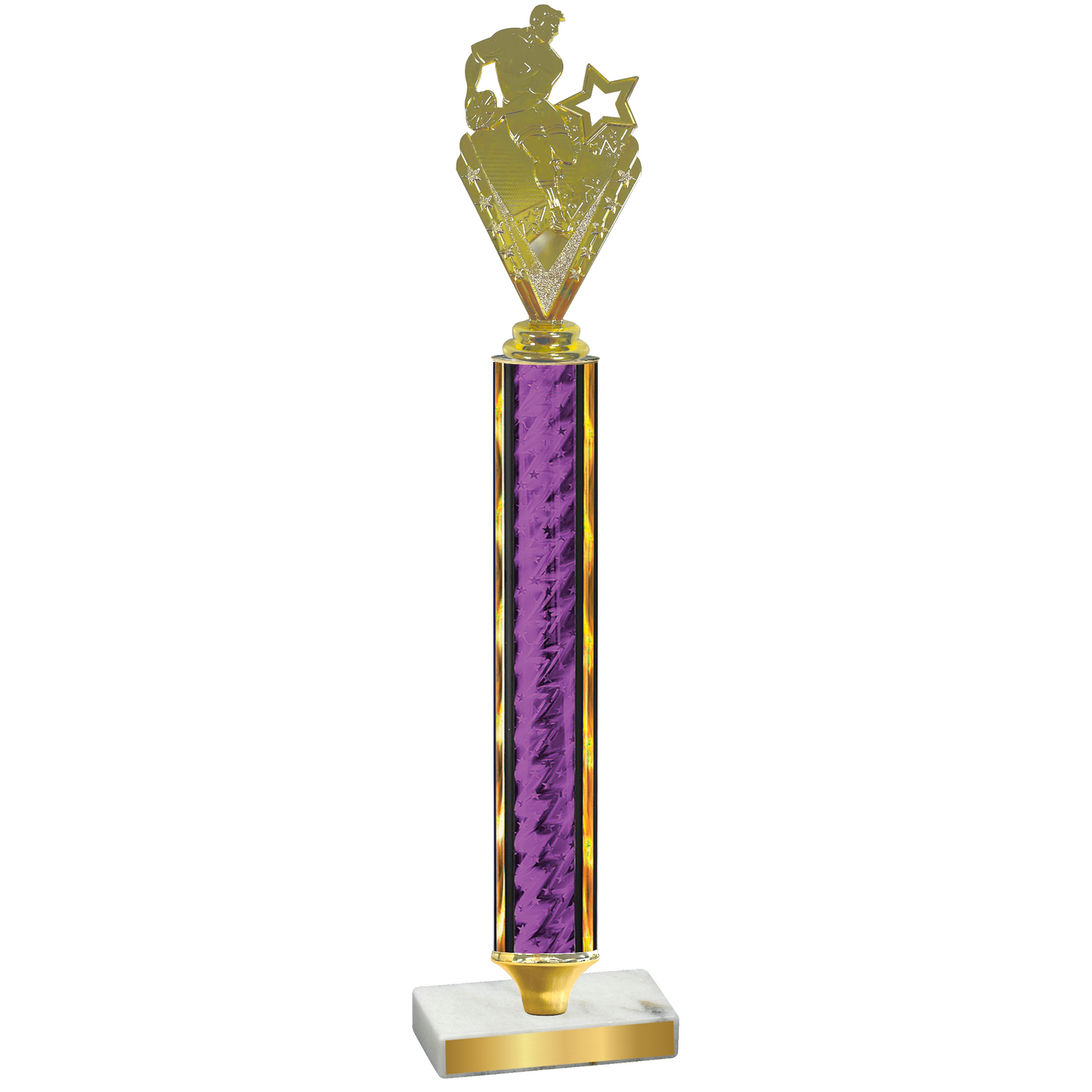 Value Purple Glacier Rugby Trophy