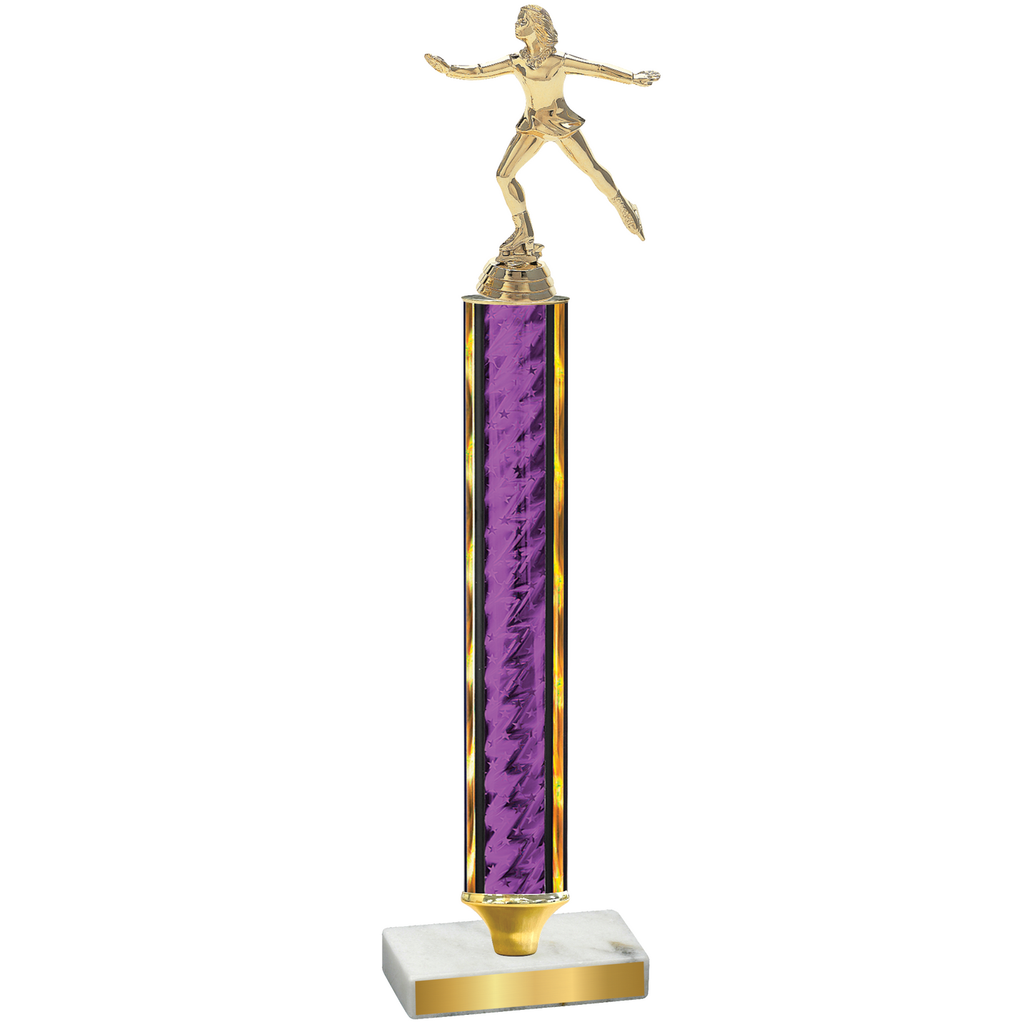 Value Purple Glacier Skater Trophy