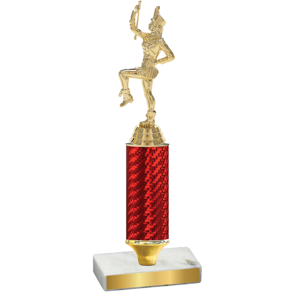 Value Red Carbon Fiber Majorette Trophy