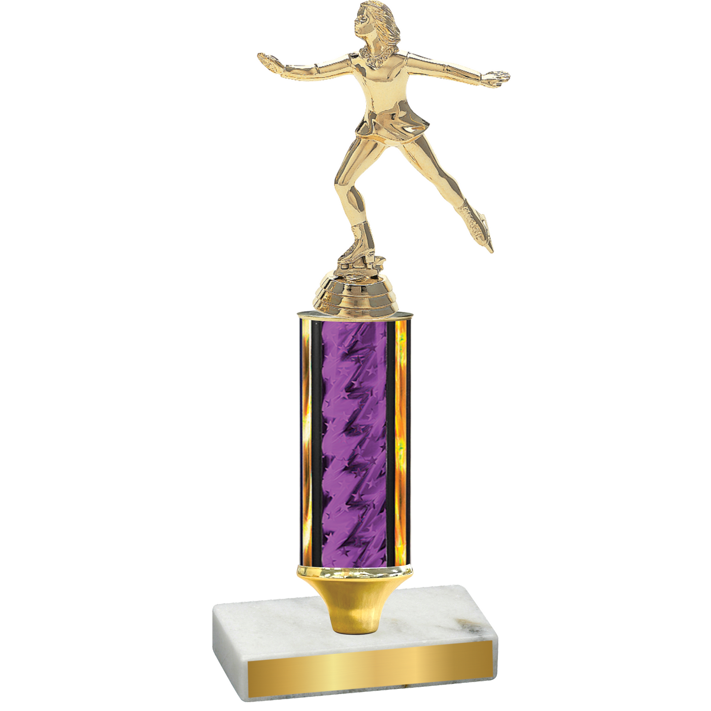 Value Purple Glacier Skater Trophy