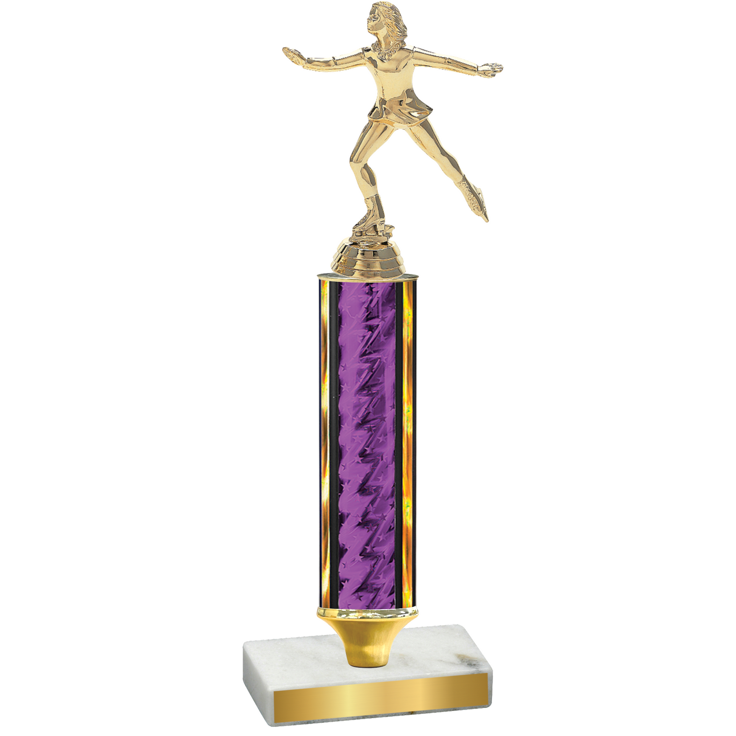 Value Purple Glacier Skater Trophy