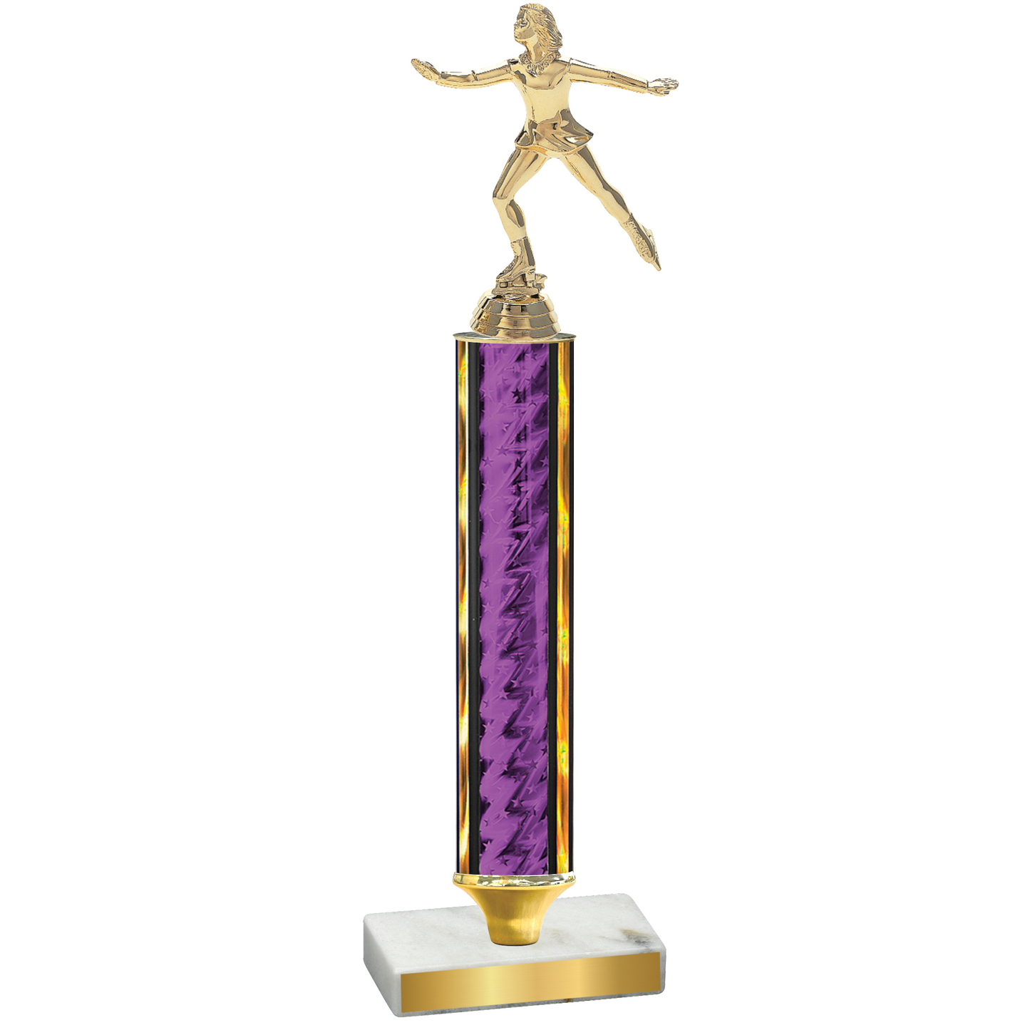 Value Purple Glacier Skater Trophy