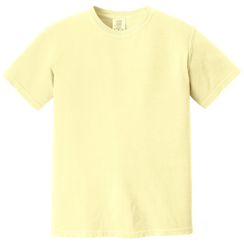 Banana front - COMFORT COLORS Heavyweight Ring Spun Tee