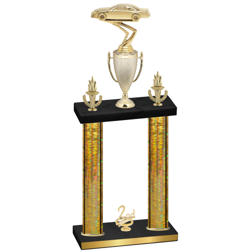 Double Gold Glacier Second Place Cars Trophy