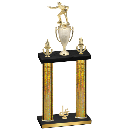 Double Gold Glacier First Place Shooter Trophy