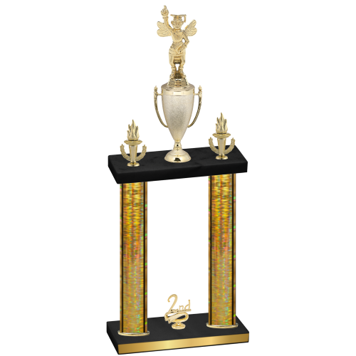 Double Gold Glacier Second Place Academics Trophy
