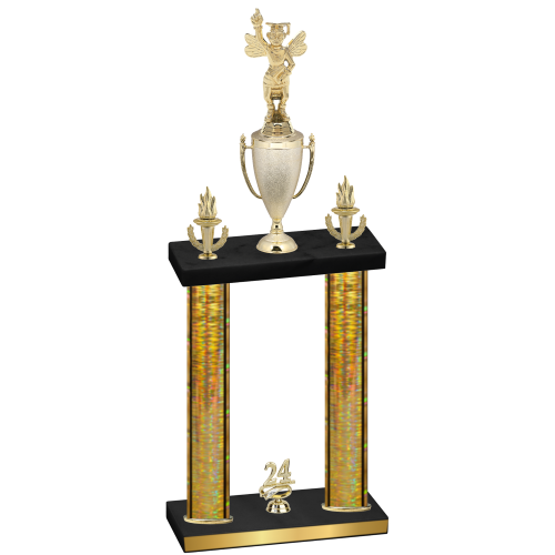 Double Gold Glacier Year Academics Trophy