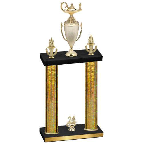 Double Gold Glacier Year Academics Trophy