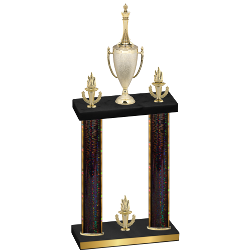 Double Black Glacier Victory Chess Trophy