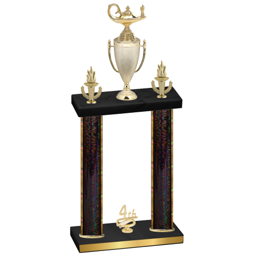 Double Black Glacier Fourth Place Academics Trophy