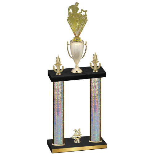 Double Silver Glacier Year Rugby Trophy