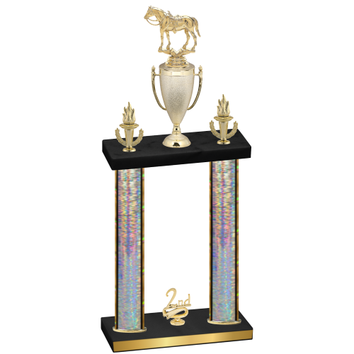 Double Silver Glacier Second Place Horses Trophy