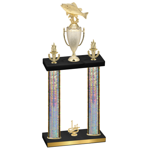 Double Silver Glacier First Place Fishing Trophy