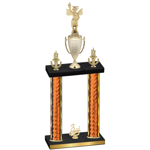 Double Orange Glacier Third Place Academics Trophy