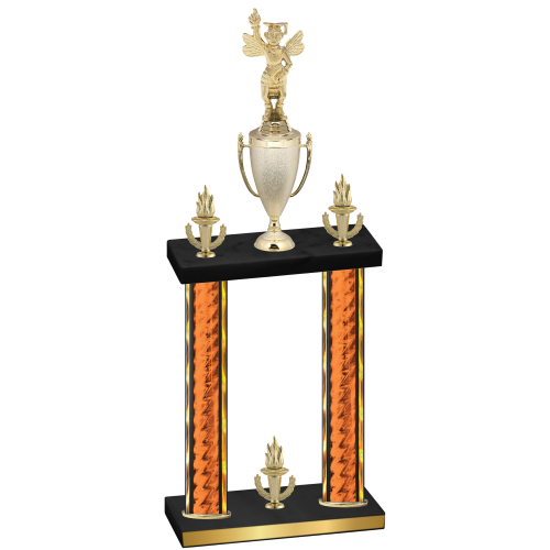 Double Orange Glacier Victory Academics Trophy