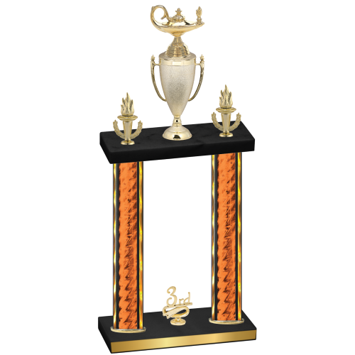 Double Orange Glacier Third Place Academics Trophy