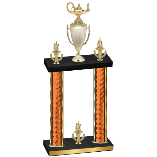 Double Orange Glacier Victory Academics Trophy