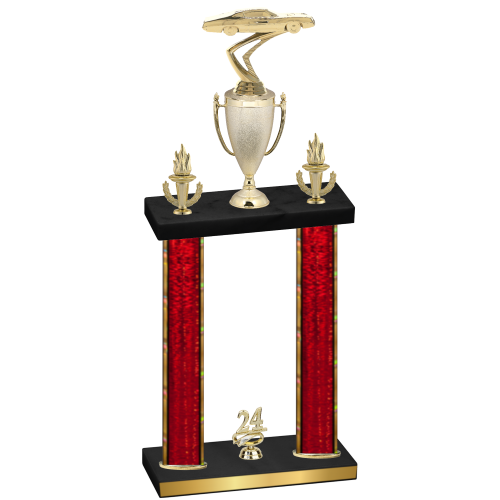 Double Red Glacier Year Cars Trophy