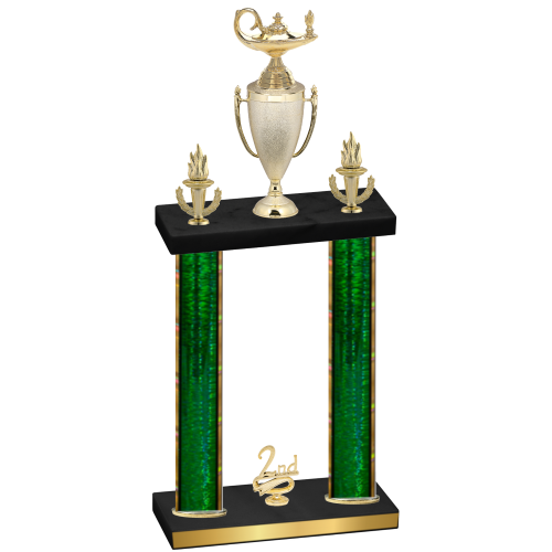 Double Green Glacier Second Place Academics Trophy