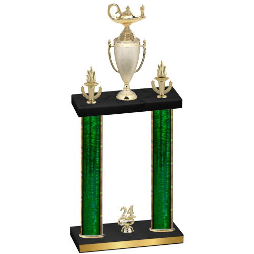 Double Green Glacier Year Academics Trophy
