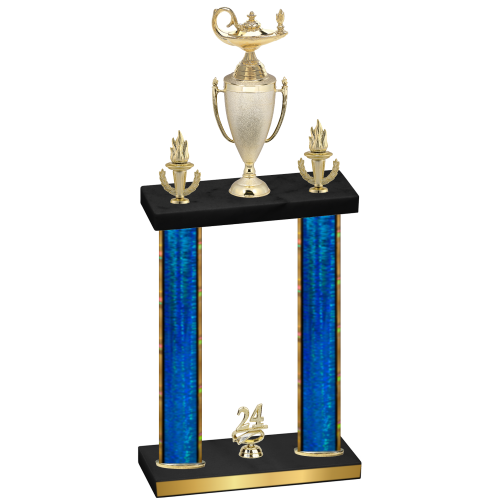 Double Blue Glacier Year Academics Trophy