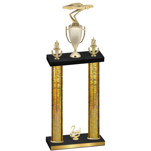 Double Gold Glacier Second Place Cars Trophy
