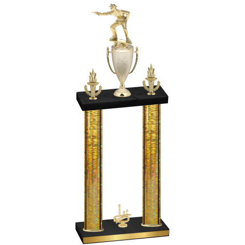 Double Gold Glacier First Place Shooter Trophy