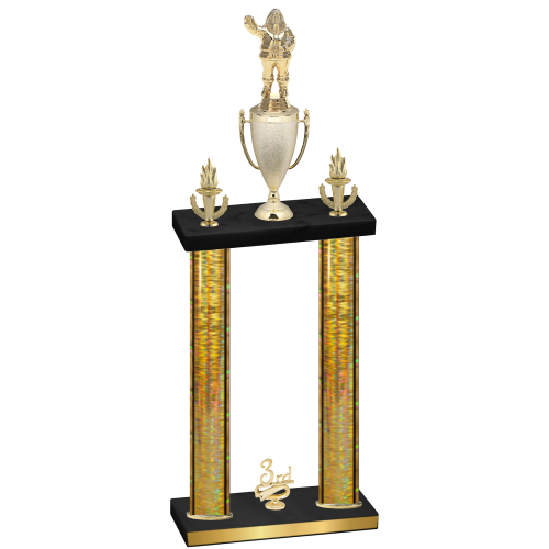 Double Gold Glacier Third Place Holiday Trophy