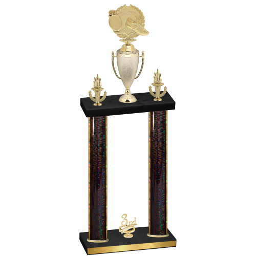 Double Black Glacier Third Place Running Trophy